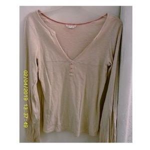 Roxy Low Cut Pullover Cotton Shirt